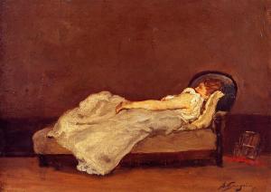 mette-asleep-on-a-sofa-1875